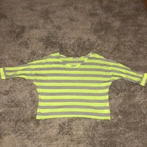 Striped neon shirt